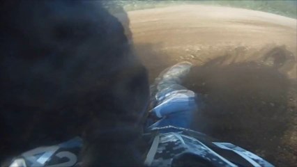 YZ 125 Crash - Go Pro HD