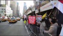 Mısırlılardan New York'ta protesto