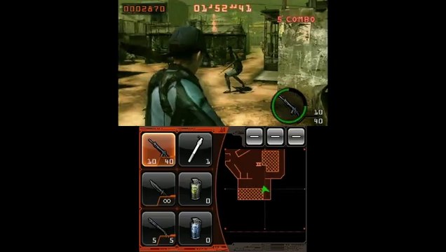 Resident Evil : The Mercenaries 3D - Jill est en pleine forme