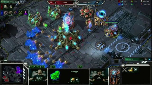 StarCraft II : Wings of Liberty - [MLG 2012] Huk versus Violet #1 (poules)