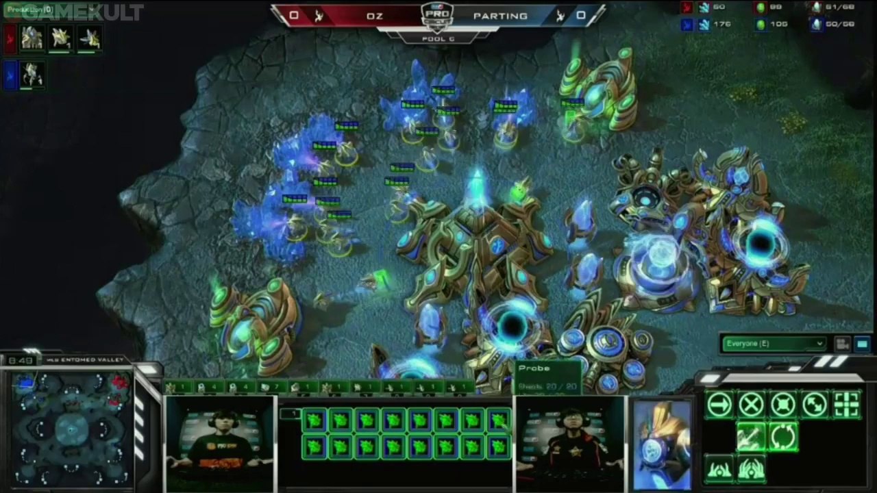 StarCraft II : Wings of Liberty - [MLG 2012] Oz versus ST_Parting #1 (poules)