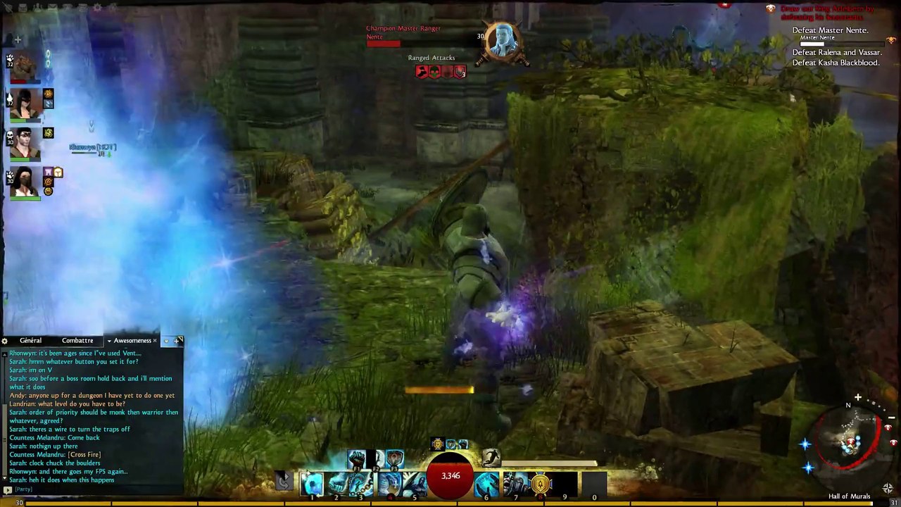 Guild Wars 2 - Catacombes - Premier boss