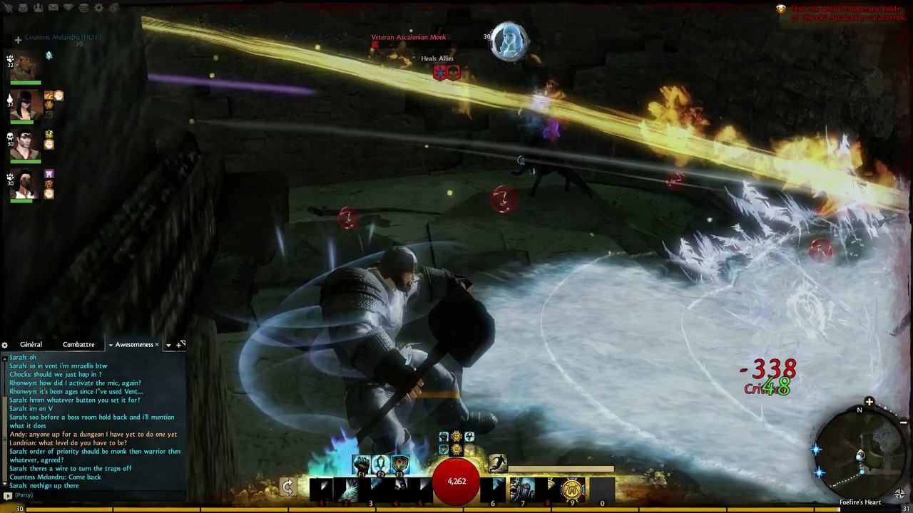 Guild Wars 2 - Catacombes - Dans les dents du vétéran