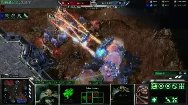 StarCraft II : Wings of Liberty - [MLG 2012] Huk vs Heart #2