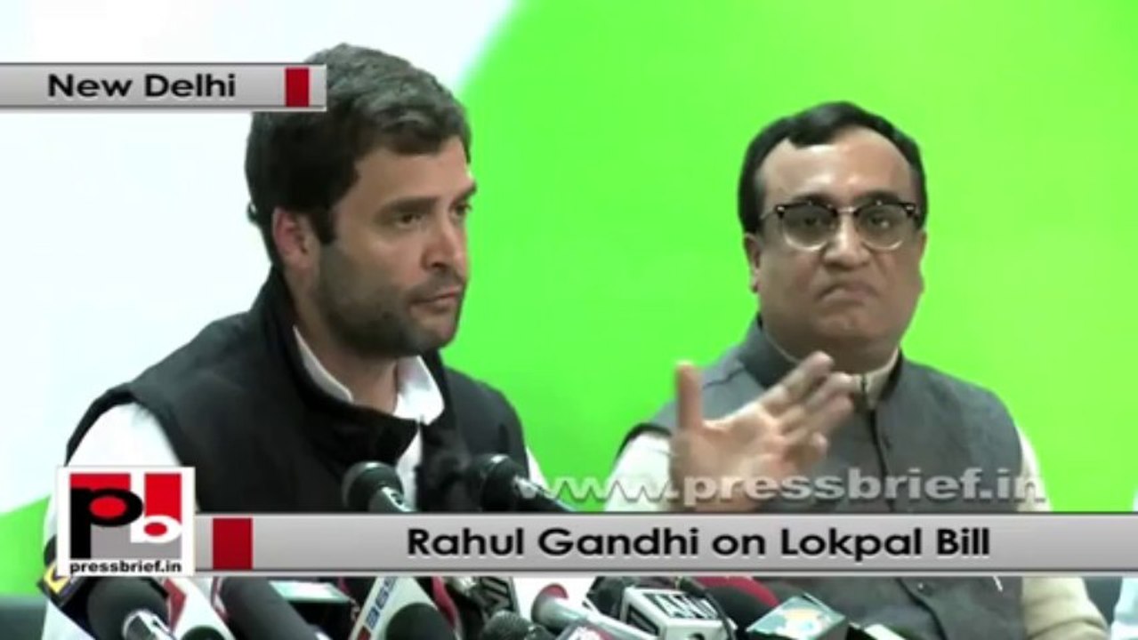 Rahul Gandhi: We passed the  Right to Information, biggest step to impact the corruption
