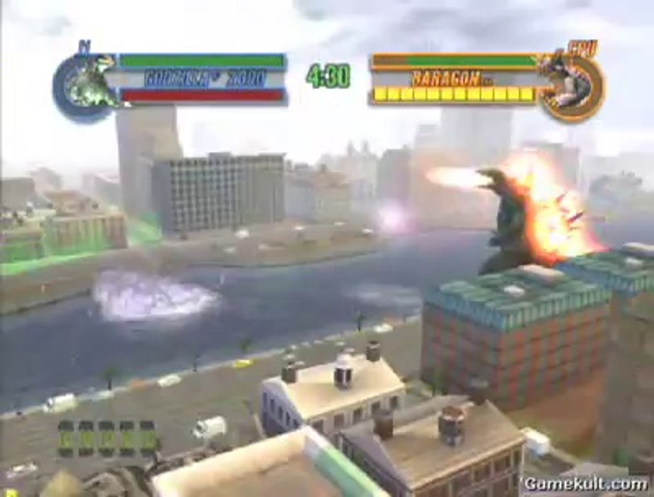 Godzilla : Save the Earth - Godzilla s'énerve