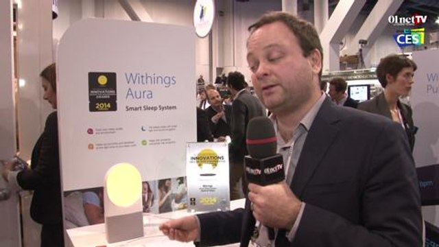 CES 2014: Bonifiez votre sommeil avec « Aura » de Withings