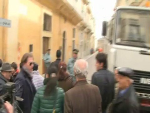 CROLLO DI VICO PIAVE: SI INDAGA MATERA 13-1-2014