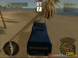 Dakar 2 - En camion sur la plage de Dakar