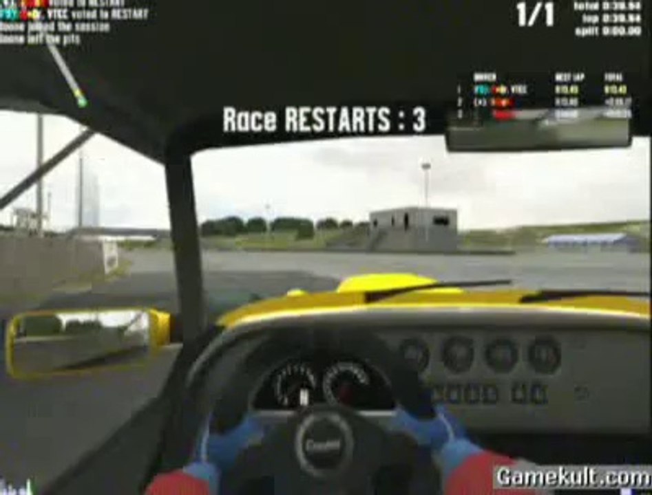 Live for Speed - Interface + dragster
