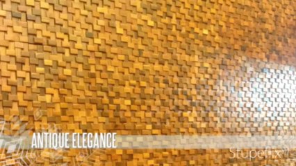 Thiết kế nội thất - Trang trí nội thất với Gạch Mosaic Gỗ