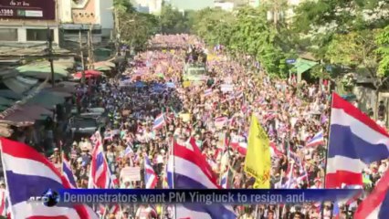 Thai opposition protesters launch Bangkok 'shutdown'