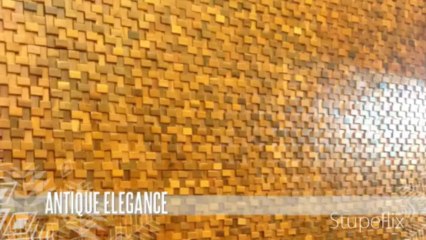 Thiết kế nội thất - Trang trí nội thất với Gạch Mosaic Gỗ - Độc đáo & Sang trọng
