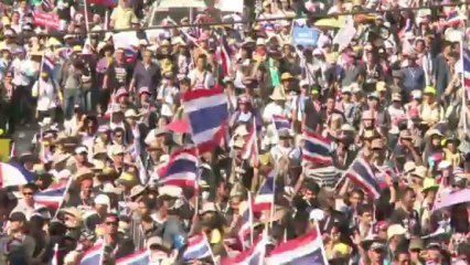 Avanza operación "parálisis" en Tailandia