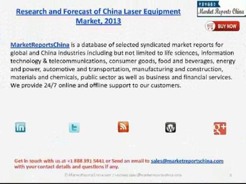 Laser Equipment Industry in China