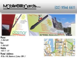 Mobile Billboards Sydney Australia