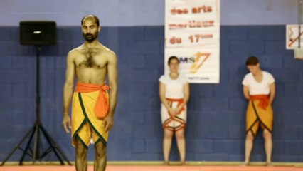 Kalaripayatt au 11e Festival des Arts Martiaux de l'OMS 17 Paris (France, 2013)