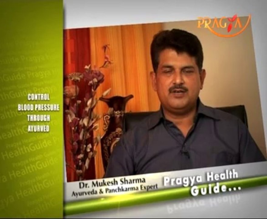 Dr. Mukesh Sharma told what are the main causes of high blood pressure & how to cure it by using ayurvedic remedies.