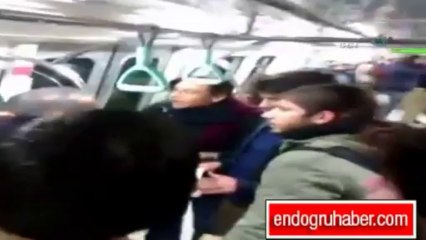Metroda 'Sağlam irade' tartışması!..