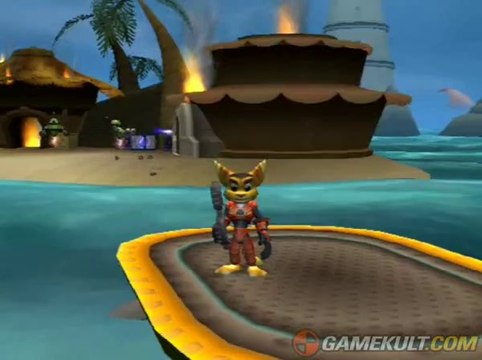 Ratchet and Clank : la taille ça compte - Plouf, le poisson