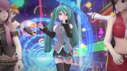 Hatsune Miku : Project Diva F - Opening movie