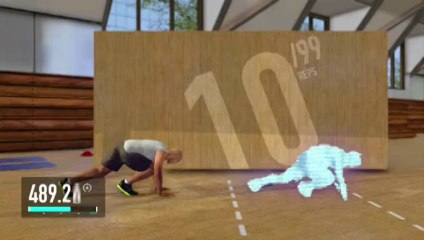 Nike+ Kinect Training - Présentation exercice