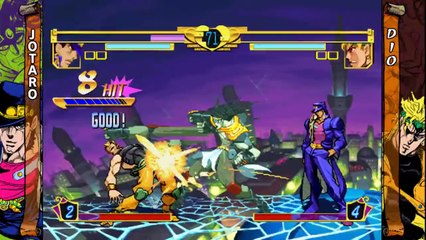 JoJo's Bizarre Adventure HD - Jotaro vs Dio