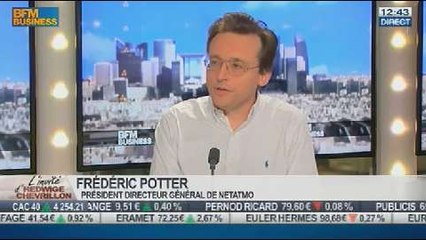 Frédéric Potter, Netatmo, dans L’Invité de BFM Business - 13/01
