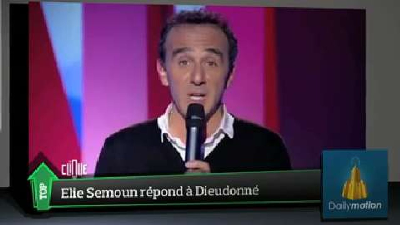 Top Media : Elie Semoun règle ses comptes avec Dieudonné
