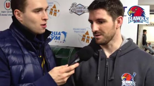 ANGERS 6 - 2 ANGLET (Elite, J.10) : Jérôme Salley délivre une nouvelle analyse sur la performance des Hawks er évoque son retour en équipe de France