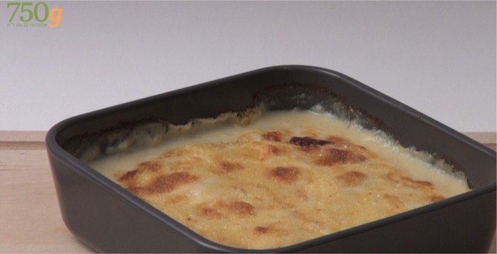 Recette de gratin de poisson - 750 Grammes