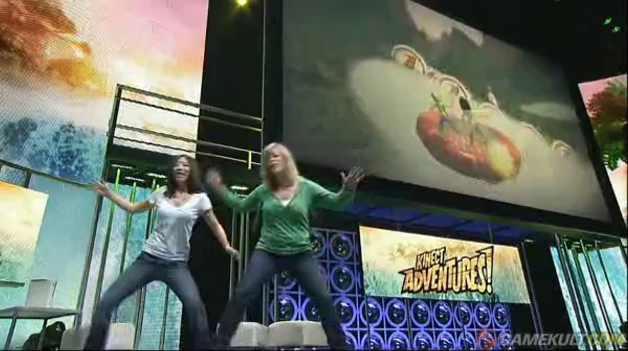 Kinect Adventures ! - E3 Press Briefing 2010