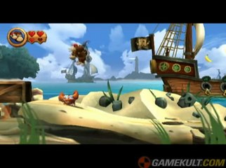 Donkey Kong Country Returns - Mâts et canons