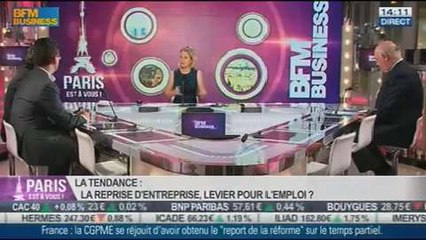 La Tendance du moment: La reprise d'entreprise, levier pour l'emploi ? dans Paris est à vous - 13/01