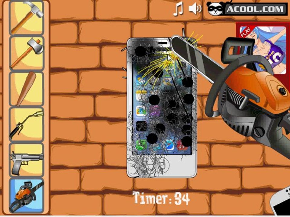 İphone Parçala Oyunu - MinikOyuncu.org