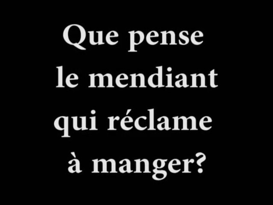 Que pensent les gens