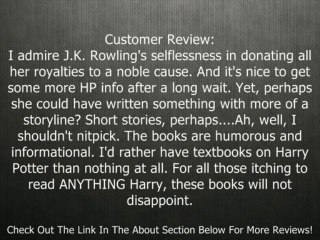 Harry Potter Schoolbooks: Quidditch Through the Ages and Fantastic Beasts and Where to Find Them Review