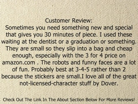 Create Your Own Robot Sticker Activity Book (Dover Little Activity Books Stickers) Review