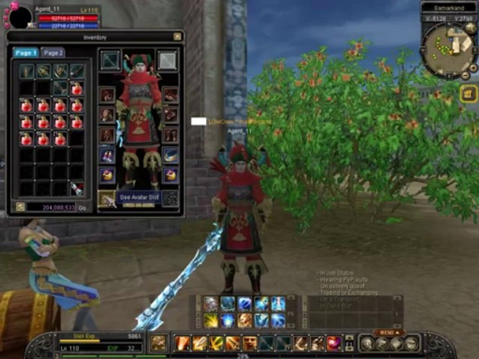 GameTag.com - Buy Sell Accounts - Silkroad Online Warrior Ceric For Sale.mp4