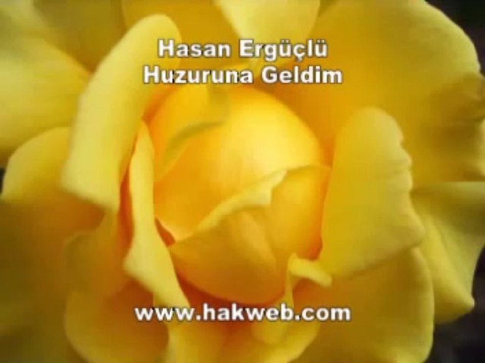 Hasan Ergüçlü - Huzuruna Geldim -