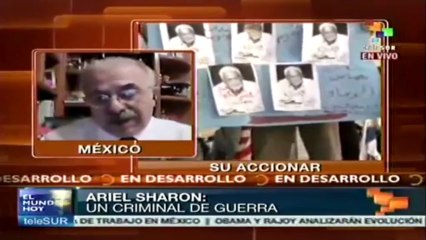 Ariel Sharon es un horrendo criminal del guerra: analista
