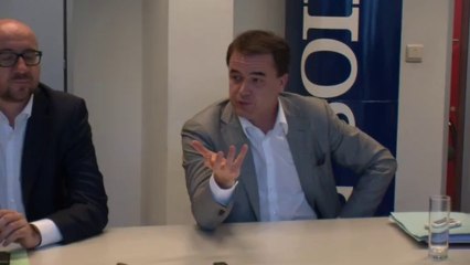 Les présidents de parti au Soir pour l'opération #25