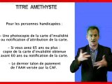 Démarches à Asnières - la carte Améthyste - vidéo en langue des signes