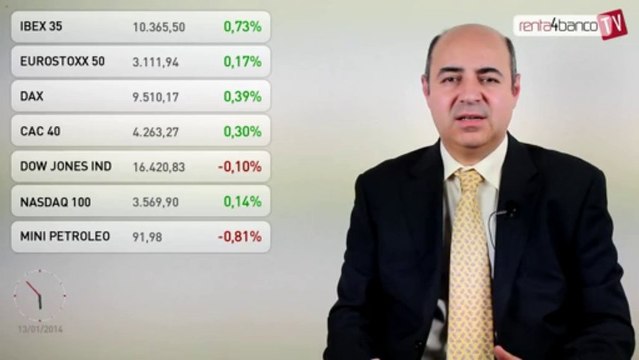 13.01.14 · Las bolsas europeas cierran al alza - Visión de los gestores en el cierre del mercado financiero