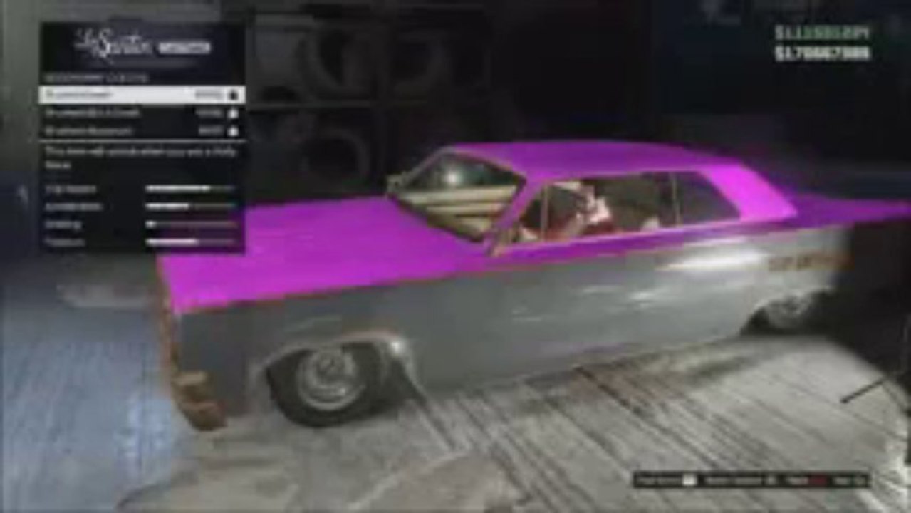 GTA 5 ONLINE   RARE VEHICLES SECRET LOW RIDER VOODOO SPAWN LOCATION
