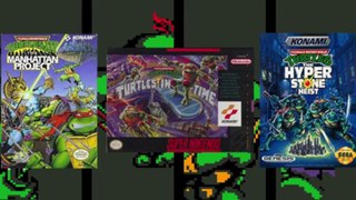 Every Teenage Mutant Ninja Turtle Game By Konami (1989-2005) Review - Dubious Gaming