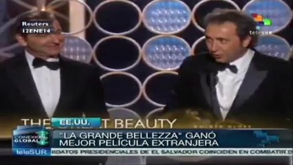 Con "La Grande Belleza", Paolo Sorrentino gana Globo de Oro