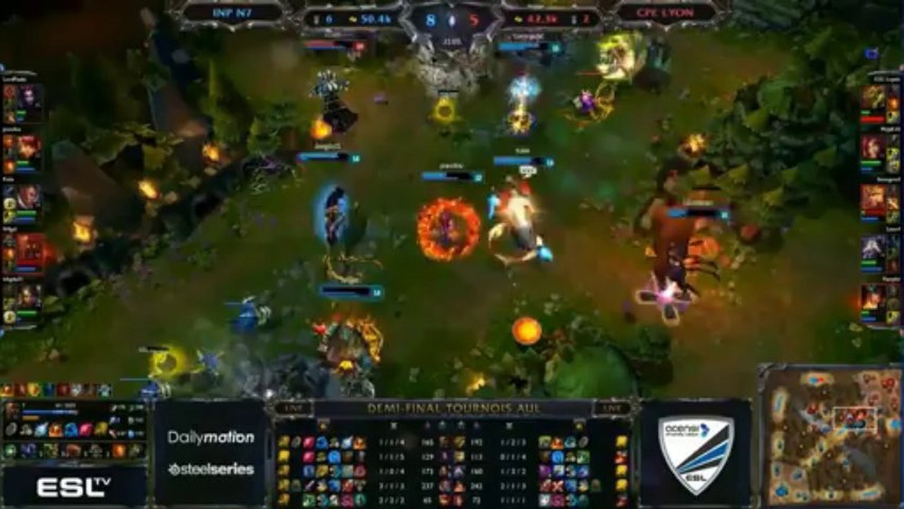 Demi-finale LoL ACENSI University League - INP-N7 / CPE Lyon