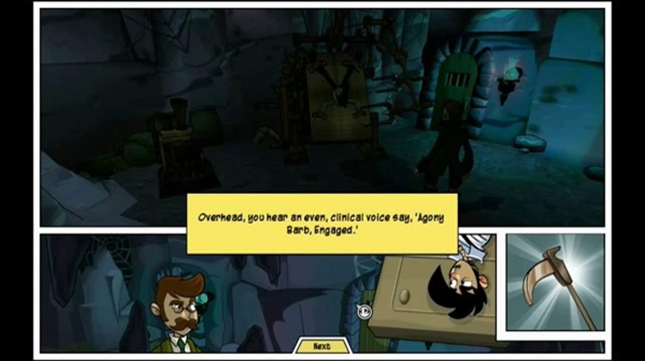 Penny Arcade Adventures - On the Rain-Slick Precipice of Darkness : Episode Two - Dialog