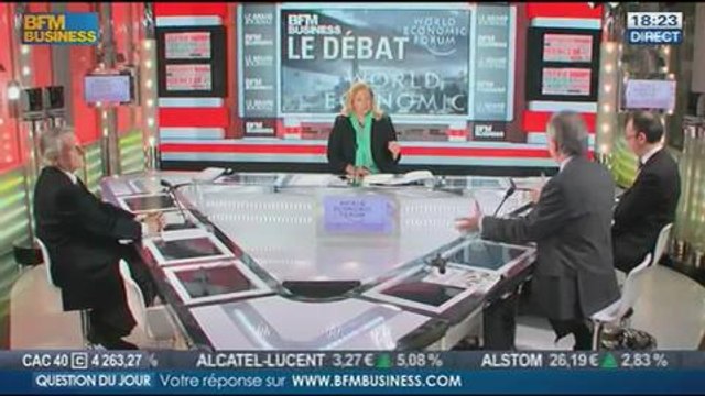 Jean-Claude Trichet et Jacques Attali, dans Le Grand Journal - 13/01 2/4